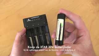 XTAR XP4 LiIon NiMH batterijlader review  ledscherpnl NLBE [upl. by Solange]