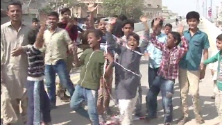 Korangi Crossing Flyover Inauguration By Children [upl. by Eiramik]