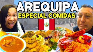 🇵🇪AREQUIPA Especial Comidas  PERÚ [upl. by Cantu371]