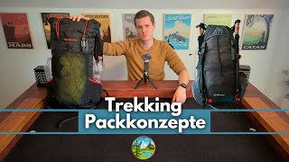 Ultraleicht Rucksack Wie packt man richtig [upl. by Beaufert344]