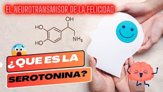 Que es la serotonina salud educación [upl. by Avik]