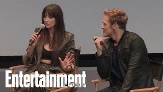 Outlander Stars Caitriona Balfe amp Sam Heughan Spill Juicy Season 3 Details  Entertainment Weekly [upl. by Hike]