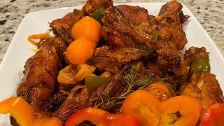 How to make the best fricassee chicken Jamaican style recipe [upl. by Sakovich]