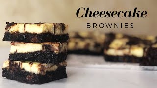 CHEESECAKE BROWNIES [upl. by Bahe]