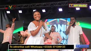 Ohemaa Mercy Mesmerized everyone at ONUA TV Thanksgiving Service [upl. by Lietman]