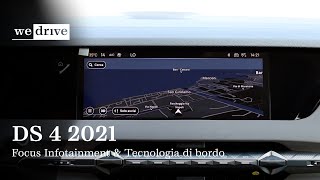 DS 4 2021  Focus Infotainment amp Tecnologia di bordo [upl. by Nashbar]