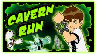 Ben 10  Cavern Run  Ben 10 Games [upl. by Claudell]