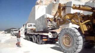 Bianco Carrara marble quarry 3 [upl. by Akined]