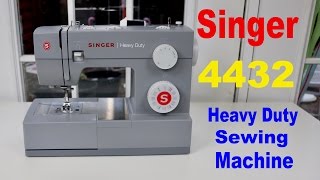 Singer Heavy Duty 4411 Tutorial Videos [upl. by Hennessy]