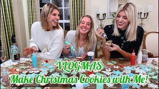 VLOGMAS  Make Christmas Cookies with Me  Devon Windsor [upl. by Goerke]