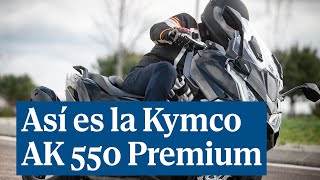 Kymco AK 550 Premium difícil de superar [upl. by Luapleahcim]