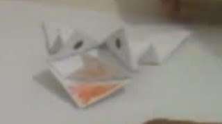 Faire une grenouille en origami  Pliage Papier [upl. by Nailliw]