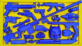 Membersihkan Nerf Ak47 Assault Rifle Shotgun Sniper Rifle Glock Pistol M16 Nerf gun Eps 48 [upl. by Adnuahsor]