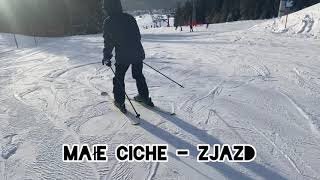 Małe Ciche  stok narciarski zjazd polskie góry [upl. by Aremmat564]