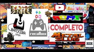 Pack Metal Slug Completísimo Todas las Consolas BatoceraRecalbox ImagenesVideosGamelist  Completo [upl. by Asilaj]