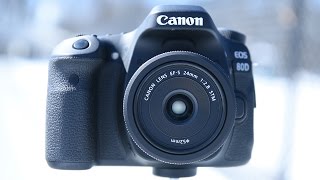 Canon EFS 24mm f28 STM Hands On ReviewThe Must Buy Pancake Prime Lens [upl. by Kerri578]