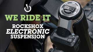 ELECTRONIC RockShox MTB Suspension  InDepth Flight Attendant Review [upl. by Ahcirt]