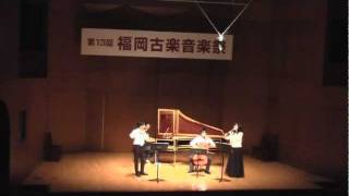 JJ Quantz Trio Sonata C major Flute and Recorder [upl. by Nylirej]