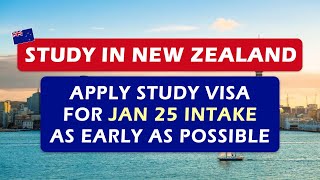 Study in New Zealand   Apply Study Visa For Jan 2025 Intake ASAP   Spectrum Overseas [upl. by Alleuqahs]