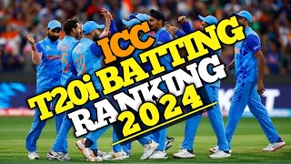 ICC Ranking 2024 Top 10 T20I Batsmen  Top 10 T20I Batsman  Top 10 Ttwenty Batsman  Top 10 Batters [upl. by Linnell]