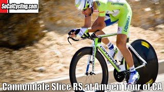 Cannondale Slice RS Ridden at the Amgen Tour of California Time Trial [upl. by Godderd]