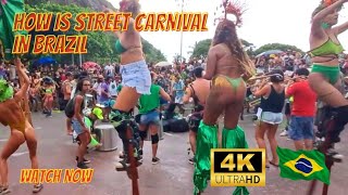 🇧🇷 CARNAVAL RIO 2023  COMO É UM BLOCO DE RUA NA PRAIA STREET CARNIVAL RIO DE JANEIRO ríodejaneiro [upl. by Nelon494]