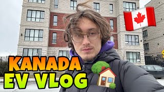 KANADA EV TURU 🏡🇨🇦 KANADA MONTREAL’DEKİ EVİM VLOG [upl. by Ennail]