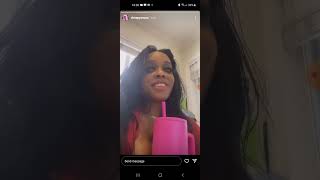 Azealia Banks IG Live Music industry Being stalked and more [upl. by Dareen]