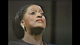 Jessye Norman performs Strauss amp Wagner 20 October 1988 [upl. by Alliuqat]