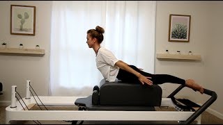 Pilates Reformer Exercises for the Back [upl. by Heater]