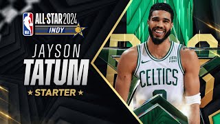 Best Plays From NBA AllStar Starter Jayson Tatum  202324 NBA Season [upl. by Trubow]