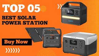 Best Solar Power Station in 2024  Top 5 Best Portable Solar Power Station [upl. by Tlihcox]