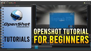 OpenShot Tutorial For Beginners And Intermediates Full Video Editing Cycle [upl. by Lhary]