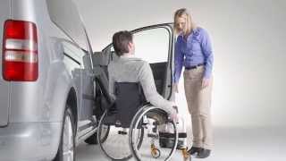 Wheelchair transfer to car with seat lift [upl. by Thomey289]