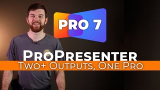 Create a Live Stream Output from ProPresenter 7 [upl. by Lurline]