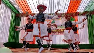 Malhari song dance performance by St Lawrence public school [upl. by Peih]