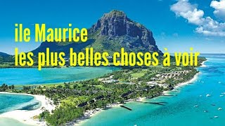 ile Maurice à voir le top des activités à faire super destination pour un voyage de noce [upl. by Yenettirb]