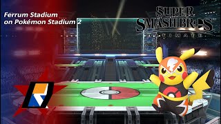 Smash Ultimate Custom BGMs 176 Ferrum Stadium on Pokémon Stadium 2 [upl. by Verna]