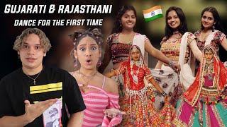 Latinos react to Gujarati Garba amp Rajasthani Dance for the first time  Indian amp Flamenco [upl. by Stedman]