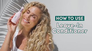 How To Use Leave In Conditioner  COCO AND EVE [upl. by Lewin436]