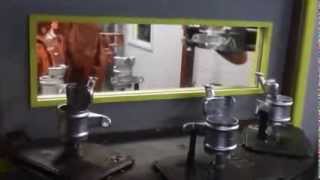 Robotic Fettling of Aluminium Castings [upl. by Mita832]