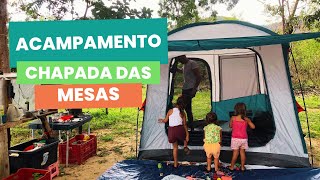 Acampamento Chapada das Mesas  CAROLINA MA [upl. by Raybin853]