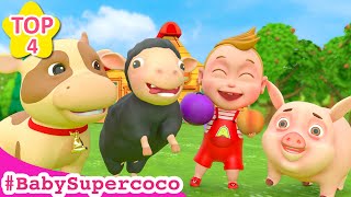 Mix  Old MacDonald Had a Farm Baa Baa Black Sheep  Sumococo Most Viewed Videos  Animal Songs [upl. by Akkina]