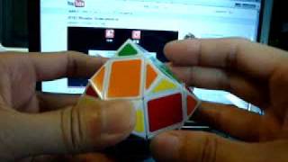 3X3X3 Rhombic Dodecahedron Parity solution [upl. by Kerrison]