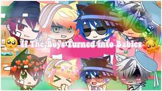 if the boys turned into babies Gacha ClubGacha life [upl. by Aicssej]