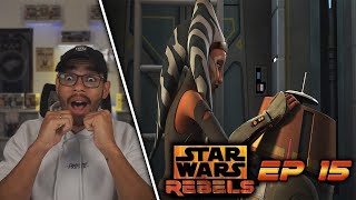 Star Wars Rebels Season 1 Episode 15 Reaction  Fire Across the Galaxy [upl. by Oicaroh]