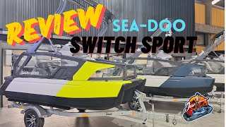 SeaDoo Switch Sport l Review Seadoo pontoons เรือที่ออกแบบเพื่อการขับท่องเที่ยวอย่างแท้จริง [upl. by Rorie]