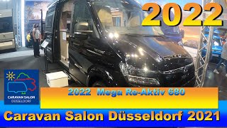 2022 Mega Re Aktiv 680 Interior and Exterior Walkaround Caravan Salon Düsseldorf 2021 [upl. by Nassah110]