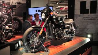 2014 Harley Davidson Street 750cc and 500cc  EICMA 2013 Milan Motorcycle Show [upl. by Lleret]