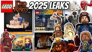 LEGO Lord of the Rings 2025 Leaks UPDATE Minas Tirith  Smaller Sets [upl. by Chong]